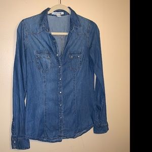 Forever 21 Denim Long Sleeve